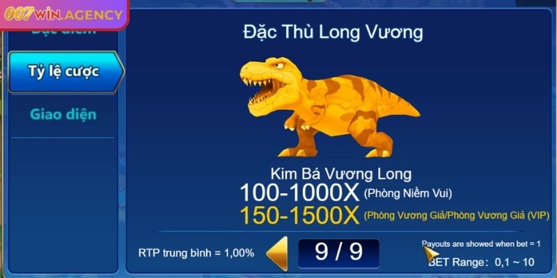 Lý do Chuyên Gia Săn Rồng 007win được yêu thích