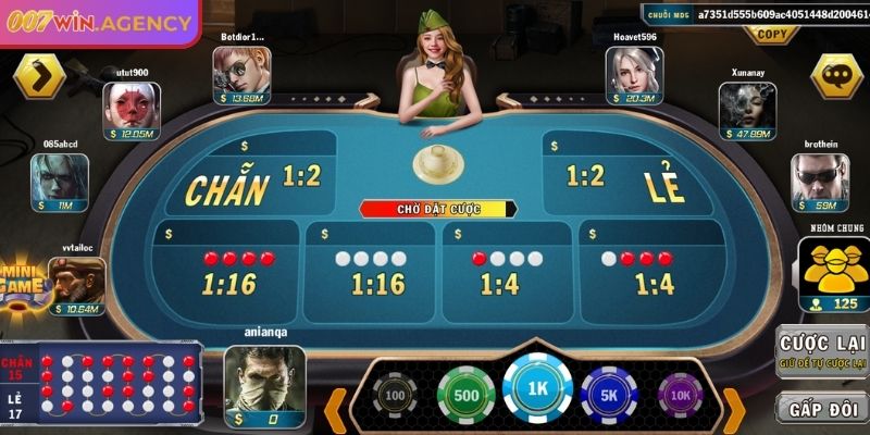 Giới thiệu game xóc đĩa 007win